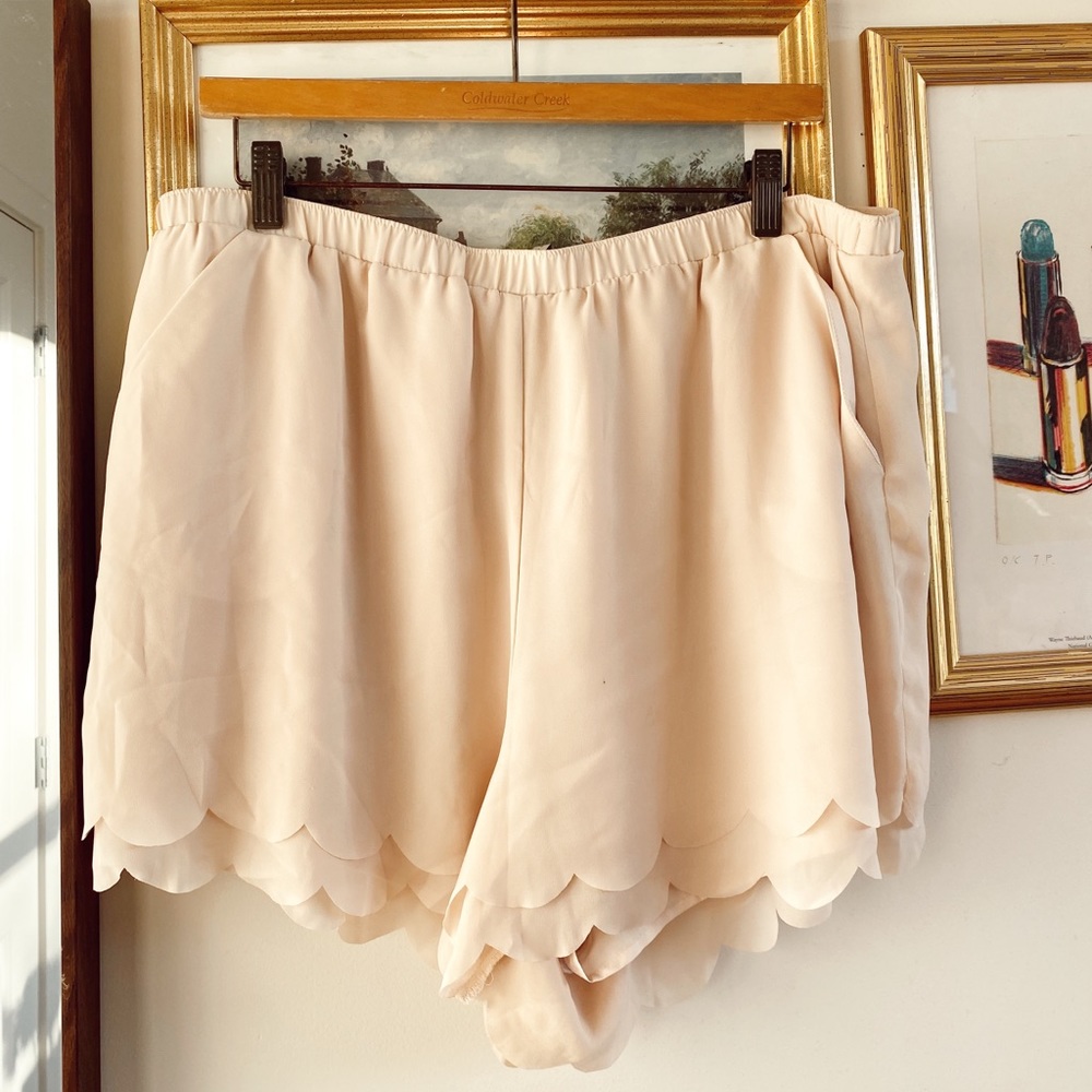 Lauren Conrad Scallop Shorts